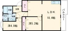 クレセール里内の間取り画像