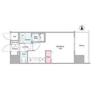 コンフォリア新梅田の間取り画像