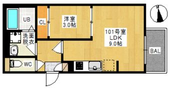 レガリスト Nの間取り画像