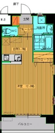 ミロワール舟入の間取り画像