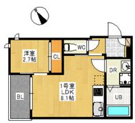 REGALEST 舟入本町SKの間取り画像