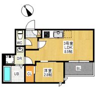 REGALEST 舟入本町SKの間取り画像