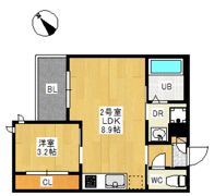 REGALEST大町駅前(REGALEST大町)の間取り画像