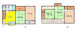 岐阜市天池1丁目戸建の間取り画像