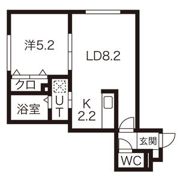 アメニティ手稲本町の間取り画像