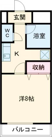 レジデンス大寛の間取り画像