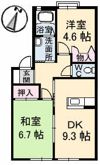 ディアス徳田の間取り画像