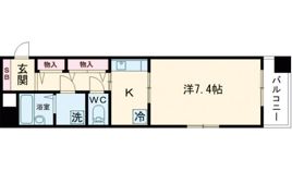 プレサンス新神戸の間取り画像