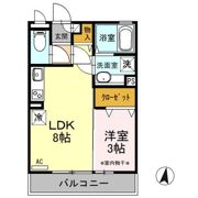 マリオーネ八千代の間取り画像