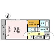 アヴァンセ新都心の間取り画像