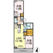 アンシャンテ中根の間取り画像