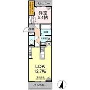 アンシャンテ中根の間取り画像