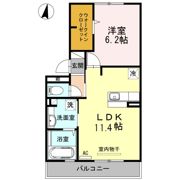 プラージュの間取り画像