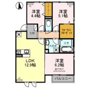 ルミエール イリゼの間取り画像