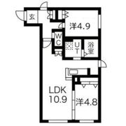CITY RESIDENCE幌平橋(シティレジデンス幌平橋)の間取り画像