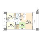 サンクタス立川T1の間取り画像