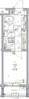 クレヴィスタ池袋ウエストの間取り画像
