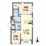 シャーメゾンnoaの間取り画像