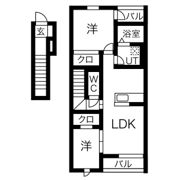 アイメゾンライブの間取り画像