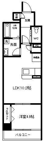 HALELEA水土花の間取り画像