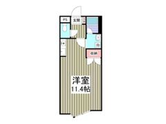 キュウブEX三俣の間取り画像