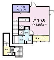 カーサ シリエージョの間取り画像