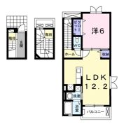 シャンルースの間取り画像