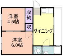 グリーンハイツの間取り画像