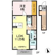 セジュール モト Cの間取り画像