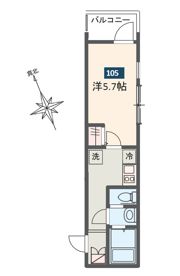 MELDIA宮原の間取り画像