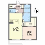 中日吉ヒルズの間取り画像