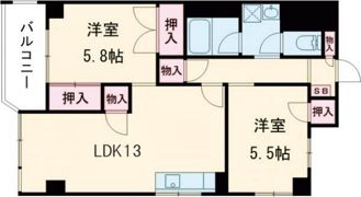 ファルバンワキサカの間取り画像