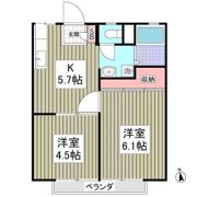 サンシティハイツ北本の間取り画像