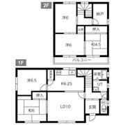 北広島市朝日町2-2戸建の間取り画像