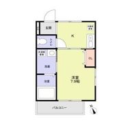 クロレ新検見川の間取り画像