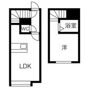AMS入船Vの間取り画像