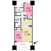 ザ・パークハウス名古屋(ディライトスクエア棟)の間取り画像