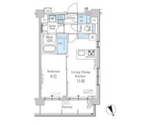 パークアクシス駒込HILLTOPの間取り画像