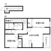 大和町吉岡新築アパートの間取り画像