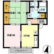 セジュールゆう＆あい Aの間取り画像