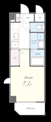 アンリシールの間取り画像