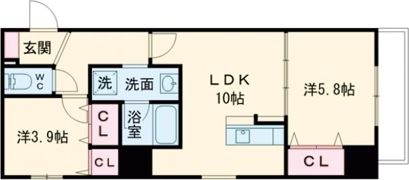 両替町ラ・フォンテーヌの間取り画像