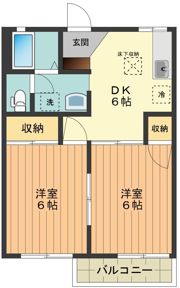 アベニューの間取り画像