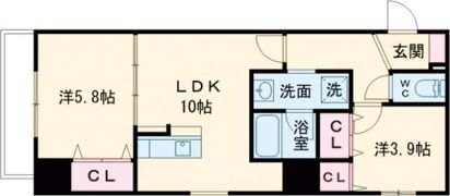 両替町ラ・フォンテーヌの間取り画像