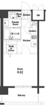 エンクレスト天神MODEの間取り画像