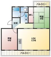 アルテハイム・Kの間取り画像