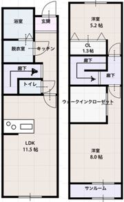 スピネルの間取り画像