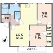 グレース22 B棟の間取り画像