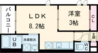 R-smart祥楽（しょうらく）の間取り画像