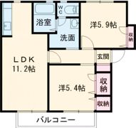 ディアス 二色ノ浜＊の間取り画像